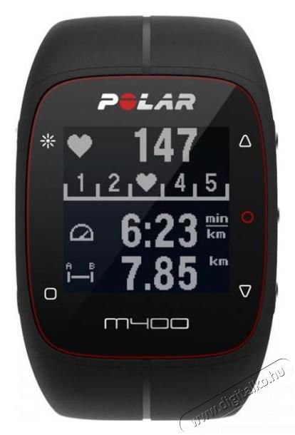 Polar M400 BLK HR Okos&oacute;ra, Fekete  Mobil / Kommunik&aacute;ci&oacute; / Smart - Okos eszk&ouml;z - Okos&oacute;ra - 318055