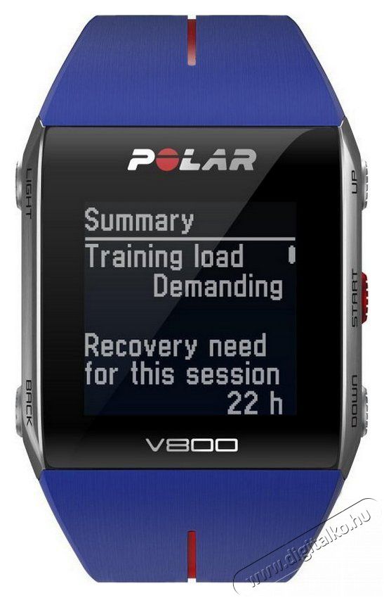 Polar V800 Blue HR kar&oacute;ra  Mobil / Kommunik&aacute;ci&oacute; / Smart - Okos eszk&ouml;z - Okos&oacute;ra - 318063