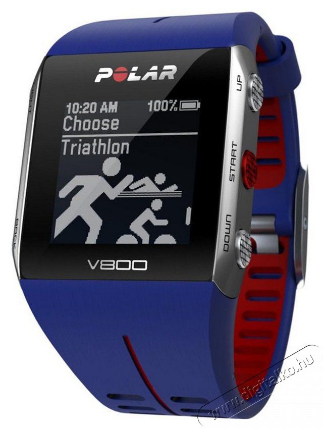 Polar V800 Blue HR kar&oacute;ra  Mobil / Kommunik&aacute;ci&oacute; / Smart - Okos eszk&ouml;z - Okos&oacute;ra - 318063