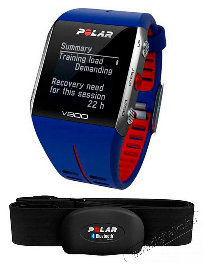 Polar V800 Blue HR kar&oacute;ra  Mobil / Kommunik&aacute;ci&oacute; / Smart - Okos eszk&ouml;z - Okos&oacute;ra - 318063
