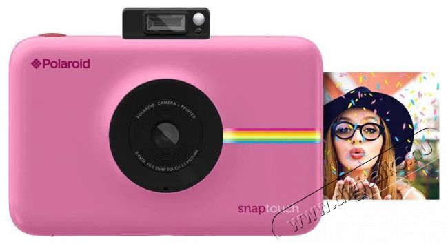 Polaroid P-POLSTBP Snap Touch r&oacute;zsasz&iacute;n f&eacute;nyk&eacute;pezőg&eacute;p F&eacute;nyk&eacute;pezőg&eacute;p / kamera - Kompakt f&eacute;nyk&eacute;pezőg&eacute;p - Norm&aacute;l tud&aacute;s&uacute; kompakt - 324540