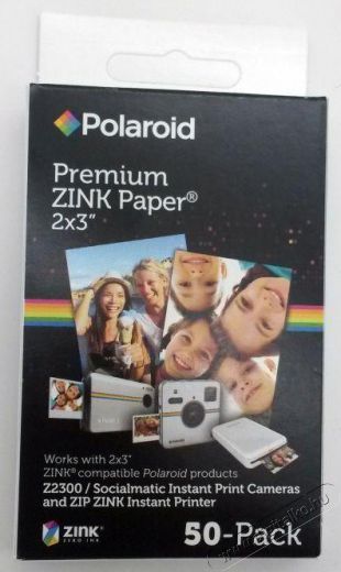 Polaroid P-POLZ2X350 Zink zero-ink fotópapír Fotó-Videó kiegészítők - Kisméretű fotónyomtató - Fotópapír - 324546