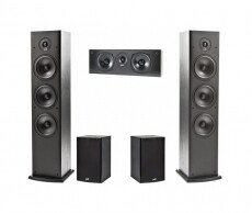 Polk Audio T50 + T15 + T30 5.0 hangfalszett - fekete Audio-Video / Hifi / Multimédia - Hangfal - Hangfalszett - Hangfalszett - 347321