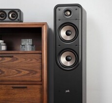 Polk Audio Signature S55E álló hangsugárzó /pár - fekete Audio-Video / Hifi / Multimédia - Hangfal - Hangfalszett - Polc / állványos/ háttér hangsugárzó - 344598