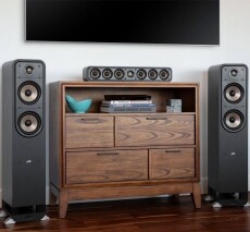 Polk Audio Signature S55E álló hangsugárzó /pár - fekete Audio-Video / Hifi / Multimédia - Hangfal - Hangfalszett - Polc / állványos/ háttér hangsugárzó - 344598