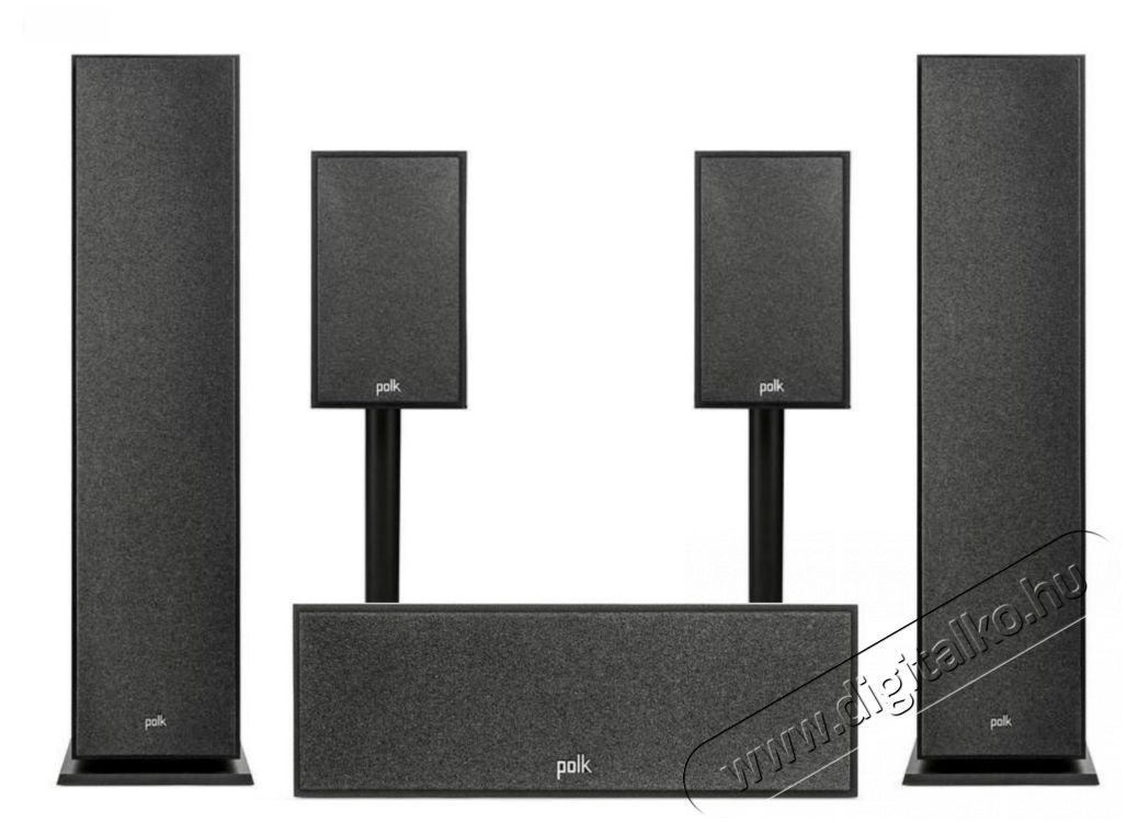Polk Audio Monitor XT 60 + XT15 + XT30C Audio-Video / Hifi / Multimédia - Hifi - Sztereó - Összeállított hifi szett - 381304