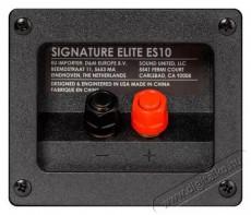 Polk Audio Signature ES10 urround hangsugárzó /pár - fekete Audio-Video / Hifi / Multimédia - Hangfal - Hangfalszett - Polc / állványos/ háttér hangsugárzó - 403154