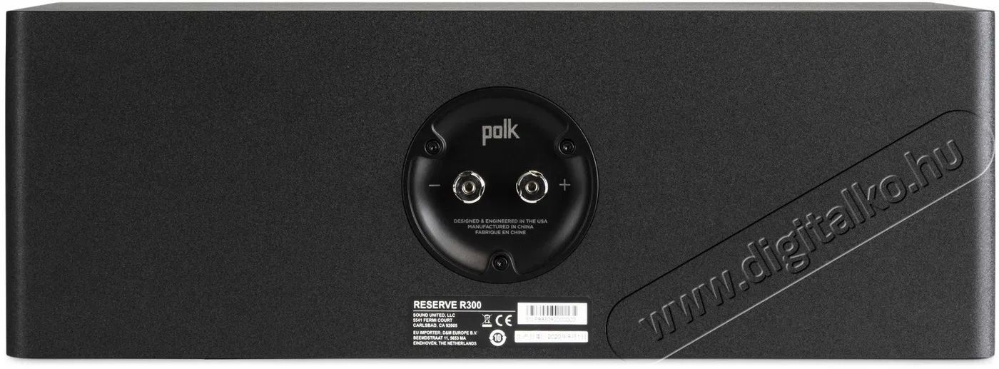 Polk Reserve R300C fekete (darab) Audio-Video / Hifi / Multim&eacute;dia - Hangfal - Hangfalszett - Hangfalszett - 511508