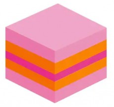 Post-it 51×51mm 400lap rózsaszin öntapadó mini jegyzetkocka Iroda és számítástechnika - Egyéb számítástechnikai termék - 405177