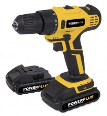 PowerPlus POWX0069LI Akkus fúró-csavarozó 18V 2db akkumulátorral Háztartás / Otthon / Kültér - Szerszám - Akkumulátoros csavarhúzó - 353485