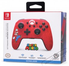 POWERA EnWireless Nintendo Switch vezeték nélküli Here We Go Mario kontroller Iroda és számítástechnika - Játék konzol - Kontroller - 394393
