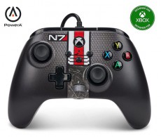 POWERA Enhanced Xbox Series X|S vezetékes Mass Effect N7 kontroller Iroda és számítástechnika - Játék konzol - Kontroller - 437291
