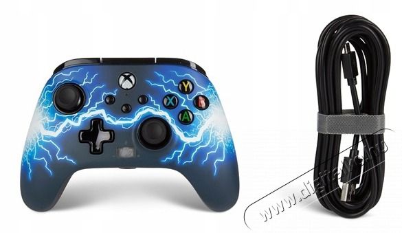 POWERA EnWired Xbox Series X|S / Xbox One vezet&eacute;kes Arc Lightning kontroller Iroda &eacute;s sz&aacute;m&iacute;t&aacute;stechnika - J&aacute;t&eacute;k konzol - Kontroller - 437361