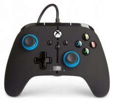 POWERA EnWired Xbox Series X|S / Xbox One vezetékes fekete-kék kontroller Iroda és számítástechnika - Játék konzol - Kontroller - 437455