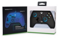 POWERA EnWired Xbox Series X|S / Xbox One vezet&eacute;kes fekete-k&eacute;k kontroller Iroda &eacute;s sz&aacute;m&iacute;t&aacute;stechnika - J&aacute;t&eacute;k konzol - Kontroller - 437455