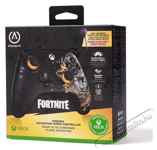 POWERA XBGP0238-01 Advantage Xbox Series X|S/Xbox One/PC Fortnite: Mideas vezetékes kontroller Iroda és számítástechnika - Játék konzol - Kontroller - 499946