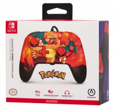 POWERA NSGP0040-02 Enhanced Nintendo Switch vezetékes Pokémon: Charizard Vortex kontroller Iroda és számítástechnika - Játék konzol - Kontroller - 507177