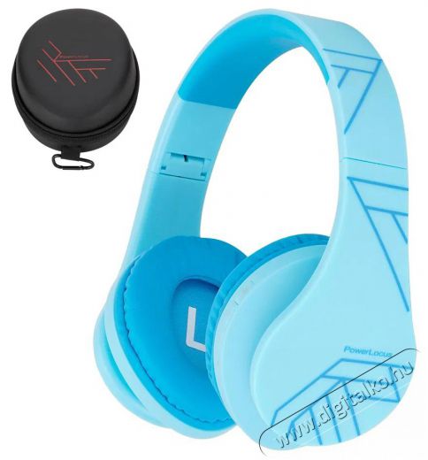 PowerLocus P2 Kids Blue Audio-Video / Hifi / Multimédia - Fül és Fejhallgatók - Fejhallgató - 510165