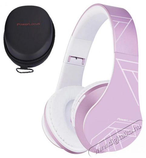 PowerLocus P2 Kids Purple/White Audio-Video / Hifi / Multimédia - Fül és Fejhallgatók - Fejhallgató - 510168