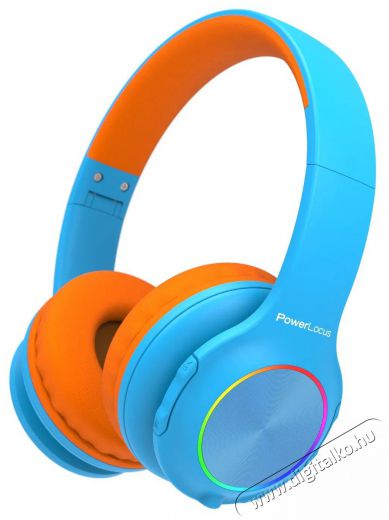 PowerLocus PLED Blue/Orange Audio-Video / Hifi / Multimédia - Fül és Fejhallgatók - Fejhallgató - 510171