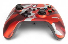 POWERA 1525942-01 Enhanced Wired Xbox Series X|S/Xbox One/PC vezetékes Red Camo piros kontroller Iroda és számítástechnika - Játék konzol - Xbox One konzol - 513848