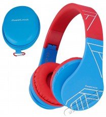 PowerLocus P1 Kids Red/Blue Audio-Video / Hifi / Multimédia - Fül és Fejhallgatók - Fejhallgató - 519060
