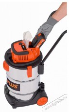 PowerPlus POWDP6050 Akkus száraz/nedves porszívó, 20 V, 30 l (akku nélkül) Háztartás / Otthon / Kültér - Porszívó / takarítógép - Száraz-nedves takarítógép - 519079