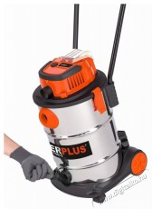 PowerPlus POWDP6050 Akkus száraz/nedves porszívó, 20 V, 30 l (akku nélkül) Háztartás / Otthon / Kültér - Porszívó / takarítógép - Száraz-nedves takarítógép - 519079