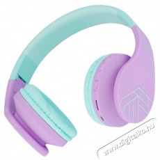 PowerLocus P1 Kids Teal/Purple Audio-Video / Hifi / Multimédia - Fül és Fejhallgatók - Fejhallgató mikrofonnal / headset - 519065