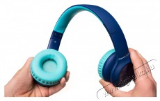 PowerLocus PLED Blue Wireless Audio-Video / Hifi / Multimédia - Fül és Fejhallgatók - Fejhallgató mikrofonnal / headset - 519073
