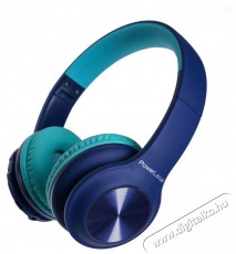 PowerLocus PLED Blue Wireless Audio-Video / Hifi / Multimédia - Fül és Fejhallgatók - Fejhallgató mikrofonnal / headset - 519073