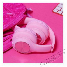 PowerLocus PLED Pink Audio-Video / Hifi / Multimédia - Fül és Fejhallgatók - Fejhallgató mikrofonnal / headset - 519061