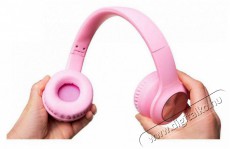 PowerLocus PLED Pink Audio-Video / Hifi / Multimédia - Fül és Fejhallgatók - Fejhallgató mikrofonnal / headset - 519061