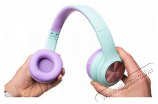PowerLocus PLED Teal/Purple Audio-Video / Hifi / Multimédia - Fül és Fejhallgatók - Fejhallgató - 519064