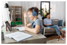 PowerLocus P1 Kids Black/Blue Audio-Video / Hifi / Multimédia - Fül és Fejhallgatók - Fejhallgató mikrofonnal / headset - 525685