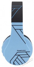 PowerLocus P1 Kids Black/Blue Audio-Video / Hifi / Multimédia - Fül és Fejhallgatók - Fejhallgató mikrofonnal / headset - 525685