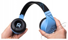 PowerLocus P1 Kids Black/Blue Audio-Video / Hifi / Multimédia - Fül és Fejhallgatók - Fejhallgató mikrofonnal / headset - 525685