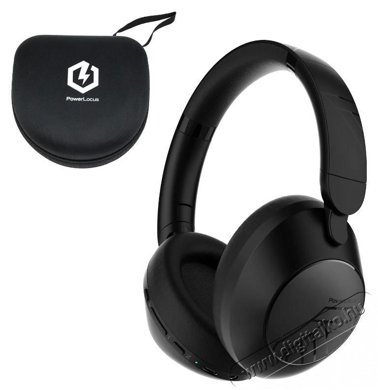 PowerLocus Orion Black Audio-Video / Hifi / Multim&eacute;dia - F&uuml;l &eacute;s Fejhallgat&oacute;k - Fejhallgat&oacute; mikrofonnal / headset - 529896