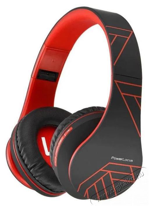 PowerLocus P2 Black/Red Fejhallgat&oacute; Audio-Video / Hifi / Multim&eacute;dia - F&uuml;l &eacute;s Fejhallgat&oacute;k - Fejhallgat&oacute; mikrofonnal / headset - 529897