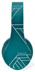 PowerLocus P2 Ocean Blue Fejhallgató Audio-Video / Hifi / Multimédia - Fül és Fejhallgatók - Fejhallgató mikrofonnal / headset - 529898