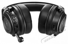 PowerColor ALPHYN AH10 vezeték nélküli fekete fejhallgató Audio-Video / Hifi / Multimédia - Fül és Fejhallgatók - Fejhallgató - 516247