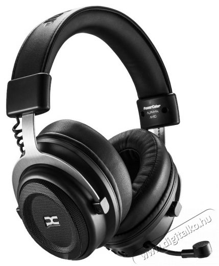 PowerColor ALPHYN AH10 vezeték nélküli fekete fejhallgató Audio-Video / Hifi / Multimédia - Fül és Fejhallgatók - Fejhallgató - 516247