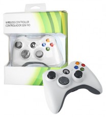 PRC vezeték nélküli Xbox 360 fehér kontroller Iroda és számítástechnika - Számítógép tartozék - PC kontroller - 389558