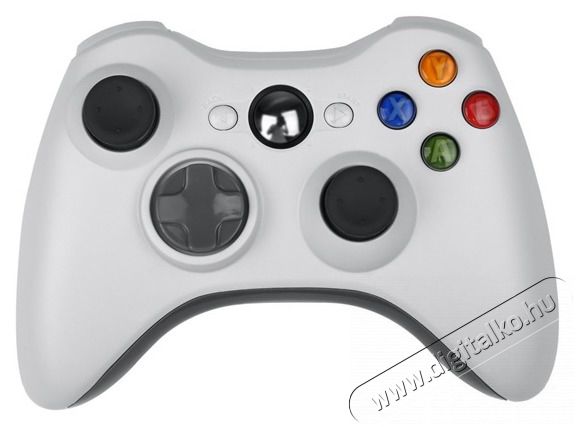PRC vezeték nélküli Xbox 360 fehér kontroller Iroda és számítástechnika - Számítógép tartozék - PC kontroller - 389558
