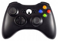PRC vezeték nélküli Xbox 360 fekete kontroller Iroda és számítástechnika - Játék konzol - Xbox 360 konzol - 389573