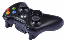 PRC vezeték nélküli Xbox 360 fekete kontroller Iroda és számítástechnika - Játék konzol - Xbox 360 konzol - 389573
