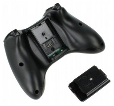 PRC vezeték nélküli Xbox 360 fekete kontroller Iroda és számítástechnika - Játék konzol - Xbox 360 konzol - 389573