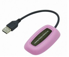 PRC vezeték nélküli Xbox 360/PC USB adapterrel rózsaszín kontroller Iroda és számítástechnika - Játék konzol - Kontroller - 389527