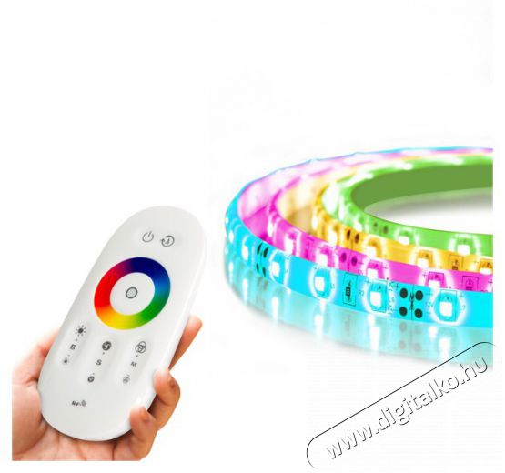 PRC Phenom MagicControl 5m RGB LED szalag szett távirányítóval Háztartás / Otthon / Kültér - Világítás / elektromosság - Led szalag / fényfüzér - 394850