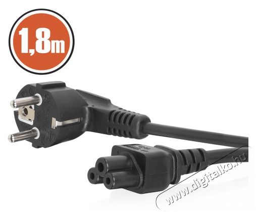 PRC 1,8m /lóhere/ notebook tápkábel Egyéb - Nem forgalmazzuk ! - 389655